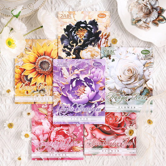 Journal sticker packs (flower)