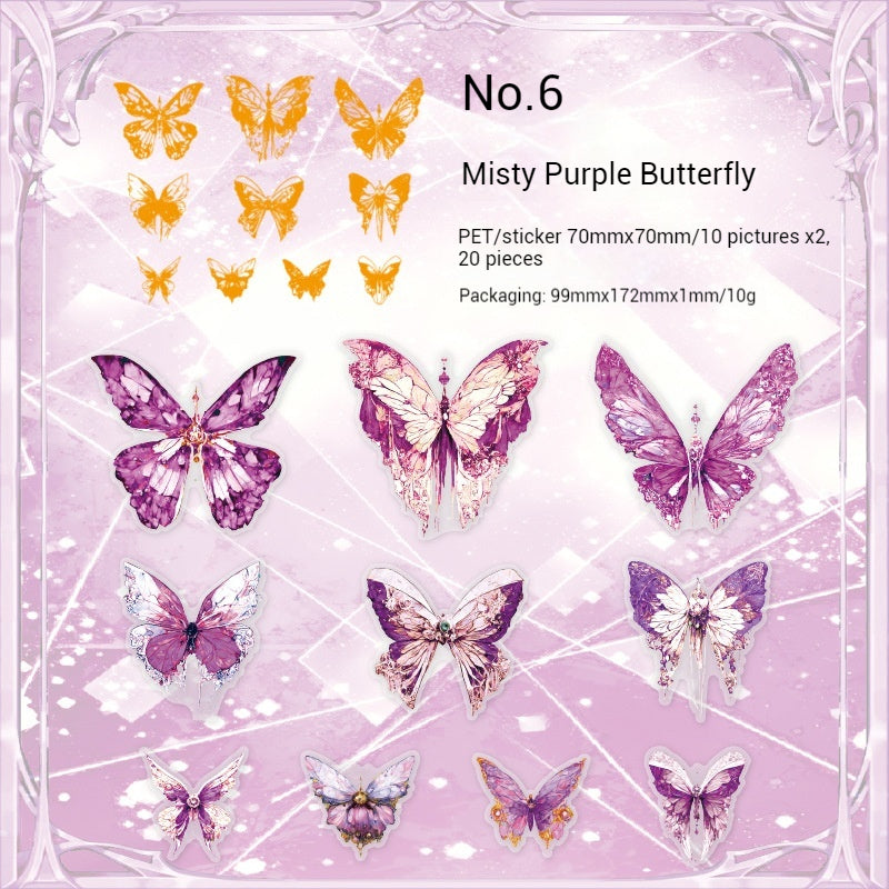 Journal sticker packs (butterfly)