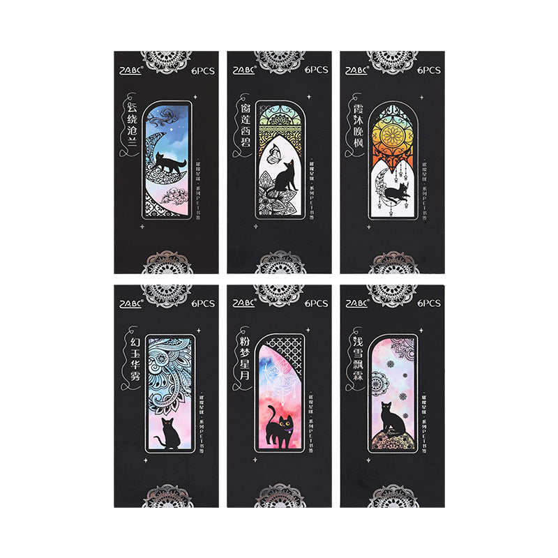 Journal PET Bookmarks Pack (Cat Bookmarks)