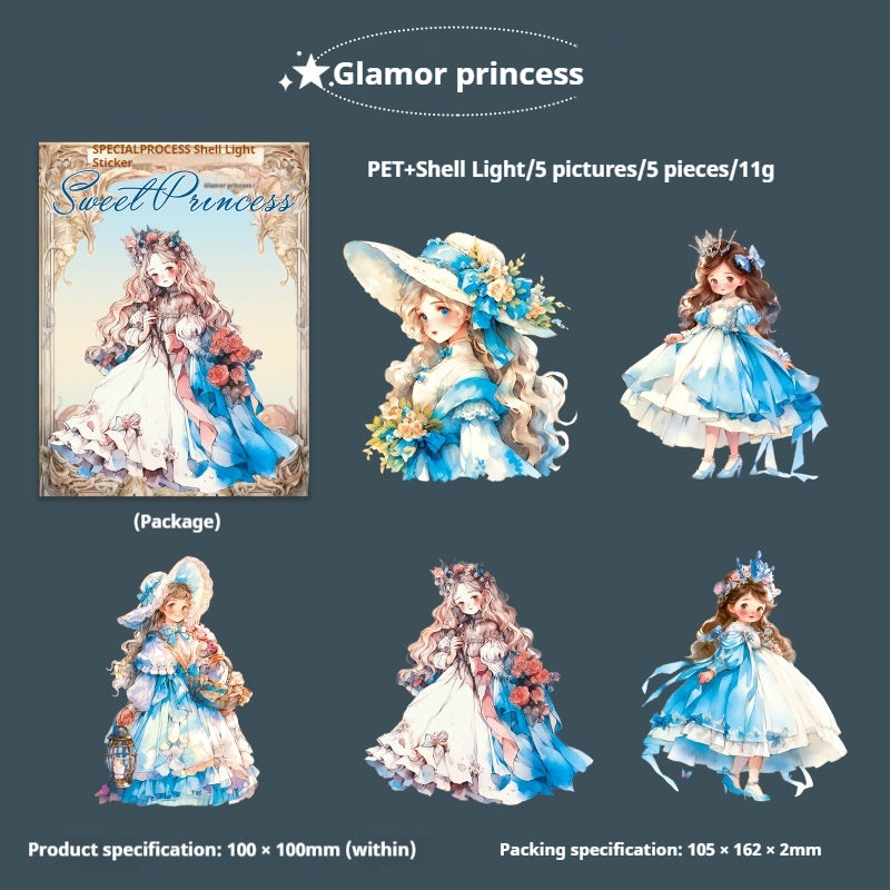 Journal sticker packs (Sweet Princess)