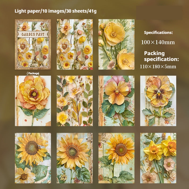 Journal paper packs (garden)