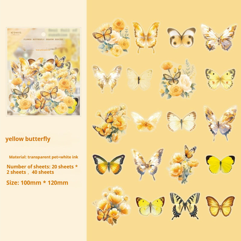 Journal sticker packs (butterfly)