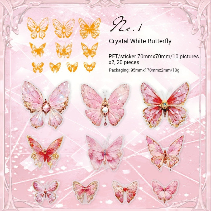 Journal sticker packs (butterfly)