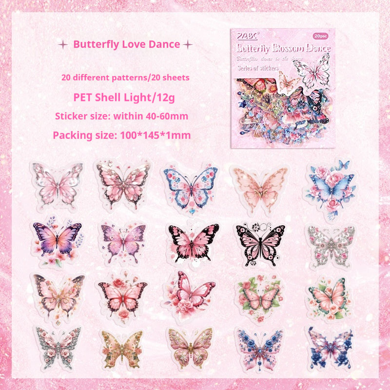 Journal sticker packs (Butterfly)