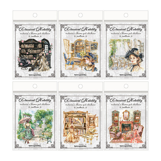 Journal sticker packs (Victorian style)