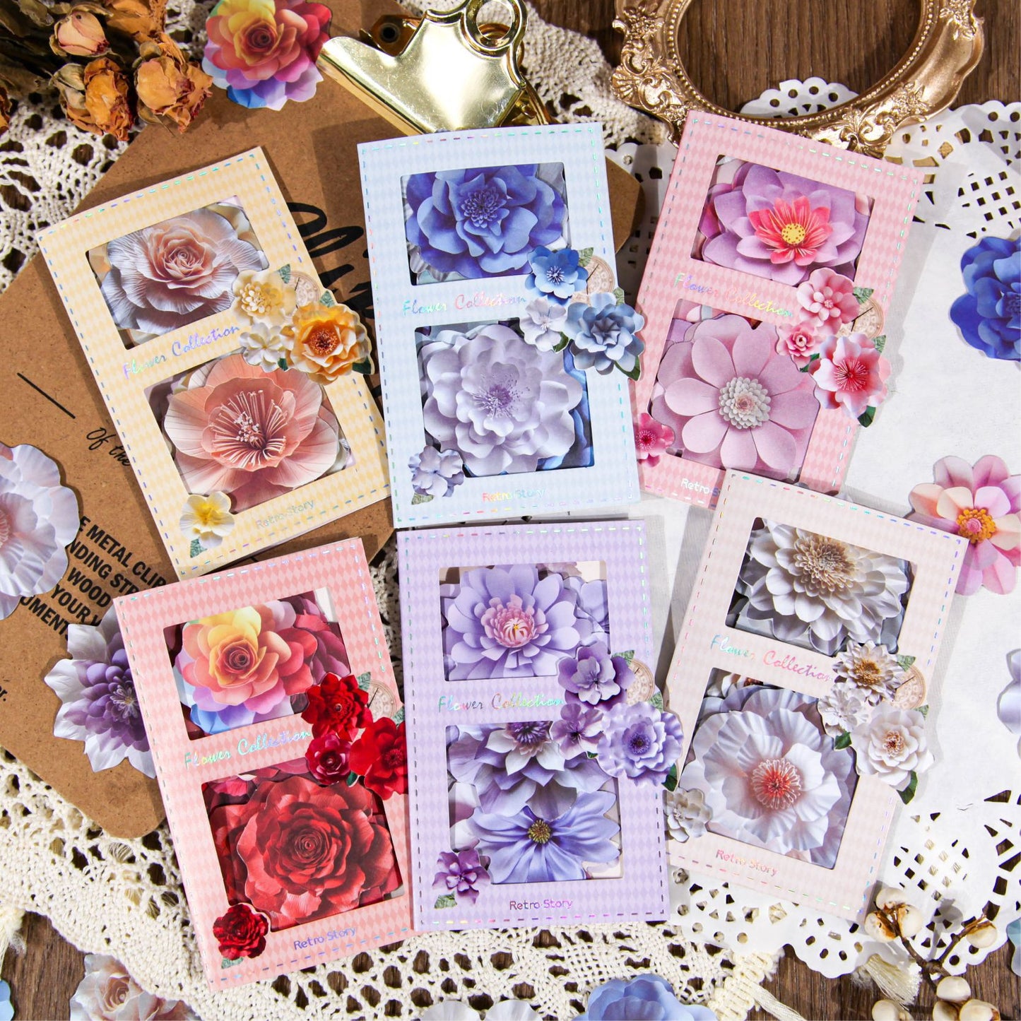 Journal Sticker Pack(Flowers Theme)