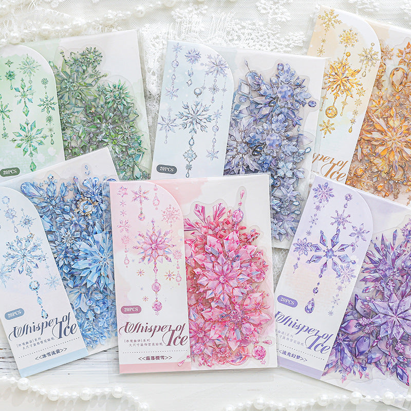 Journal sticker packs (snowflake)