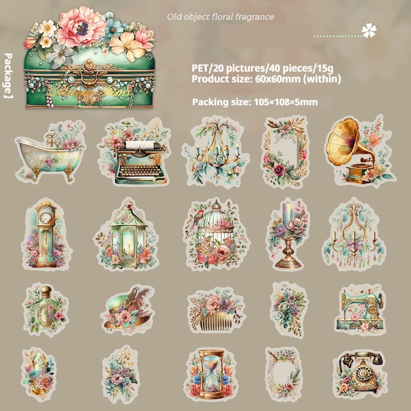 Journal sticker packs (antique items)