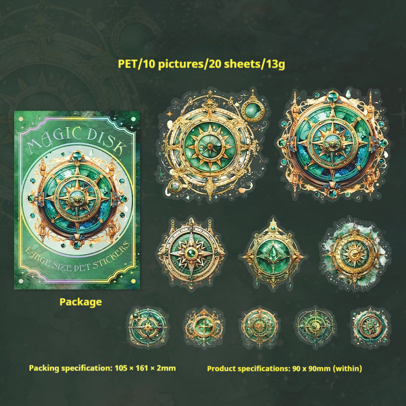 Journal sticker packs (magic astrolabe)