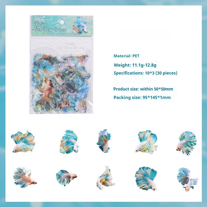 Journal sticker packs (fish)