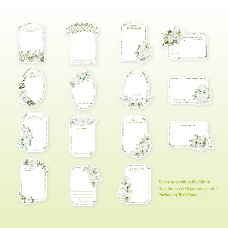 Journal paper packs (flower)