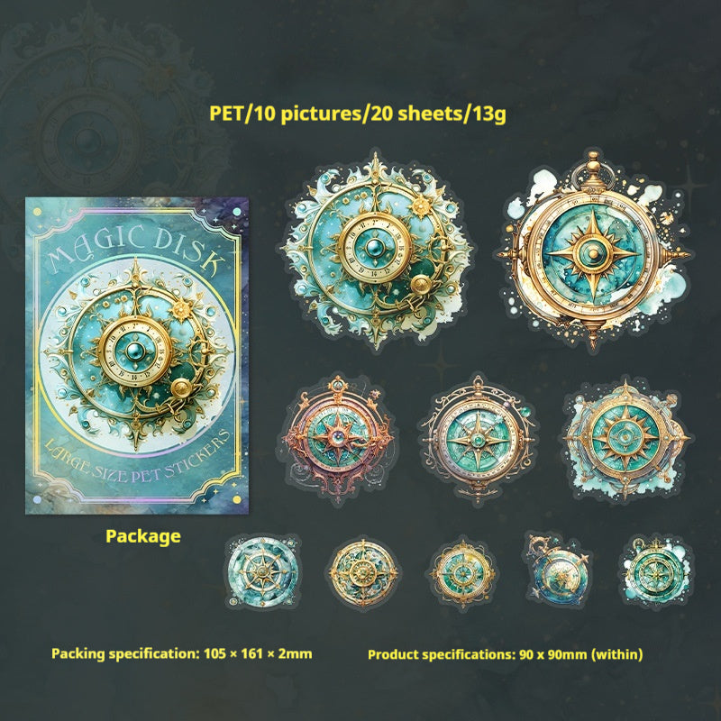 Journal sticker packs (magic astrolabe)