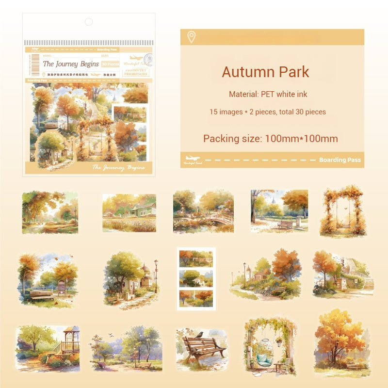 Journal sticker packs (landscape)