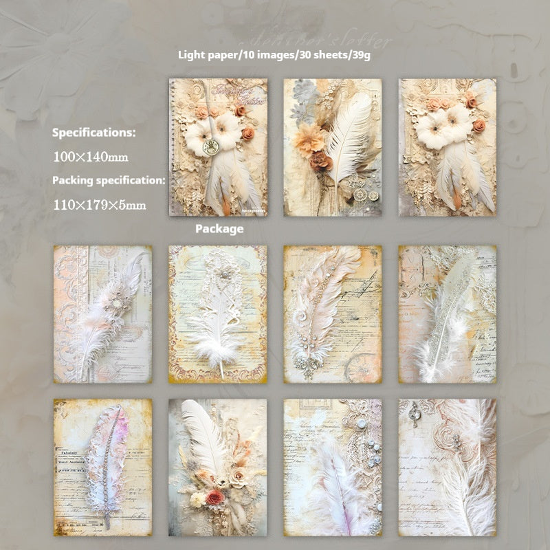 Journal paper packs （feather）