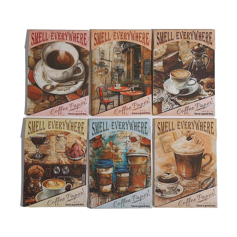 Journal paper packs (coffee)