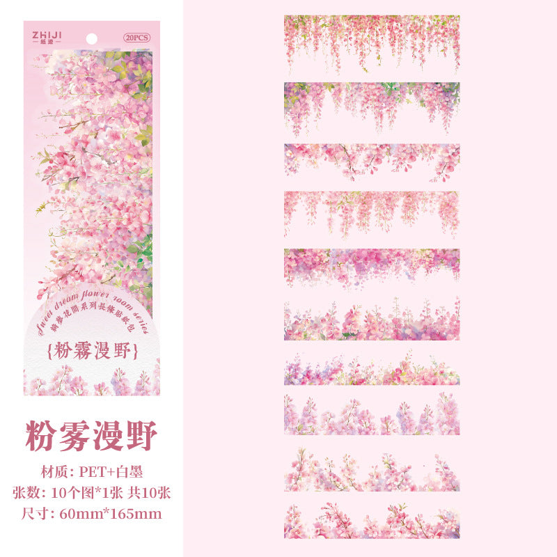 Journal sticker packs (flower)