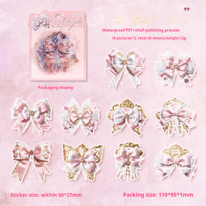 Journal sticker packs (Bow）