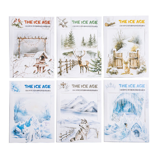 Journal sticker packs (Winter Forest)