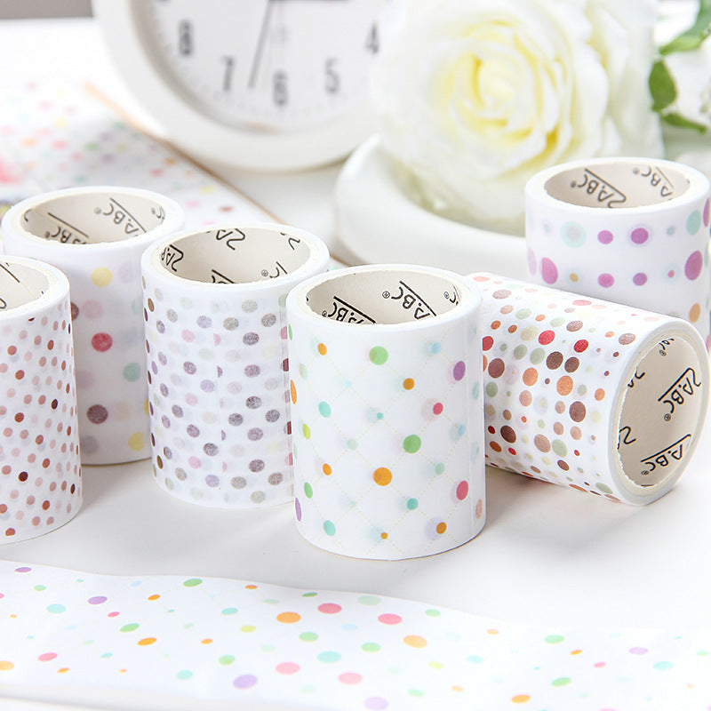 Journal washi tape (2 meters/roll) 6 rolls/box