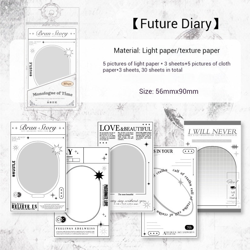 Journal paper packs (Retro Note Paper）