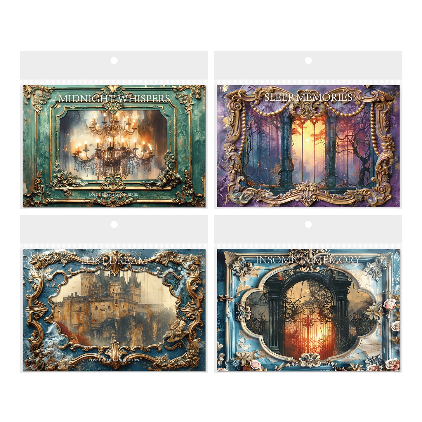 Journal paper packs （Lost Dreams Manor)