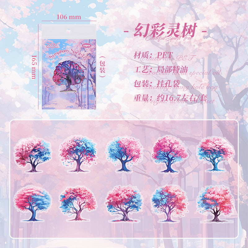 Journal sticker packs (tree)