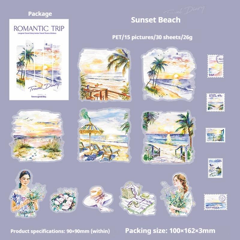 Journal Sticker Pack (Travel Theme)