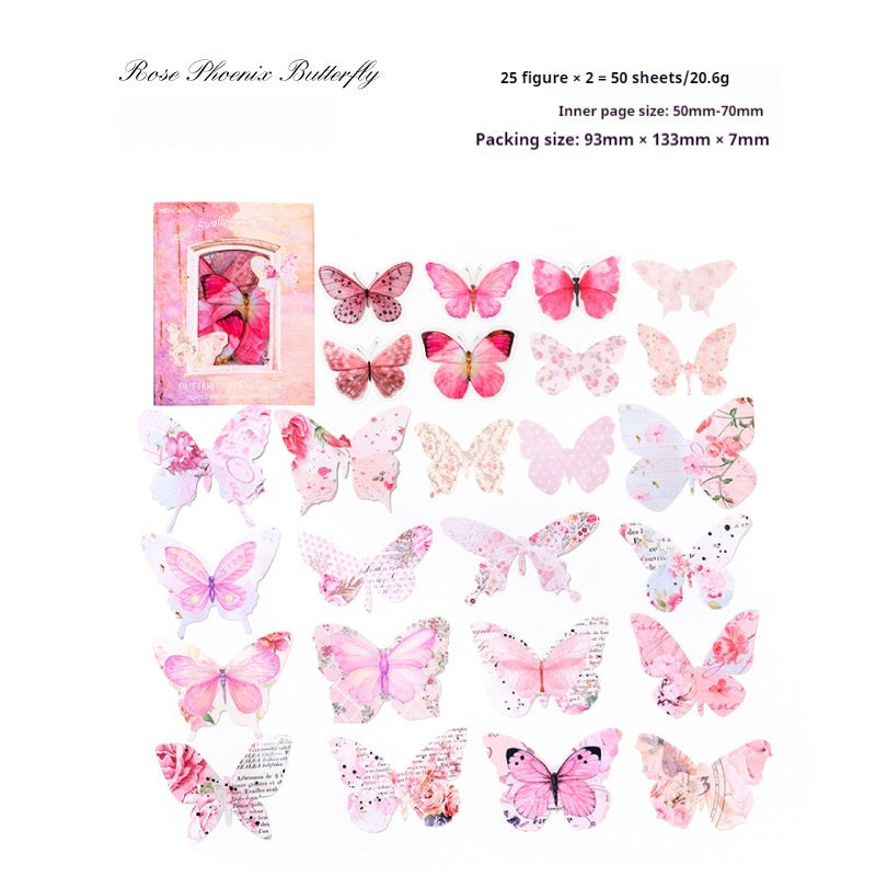 Journal sticker packs (butterfly)