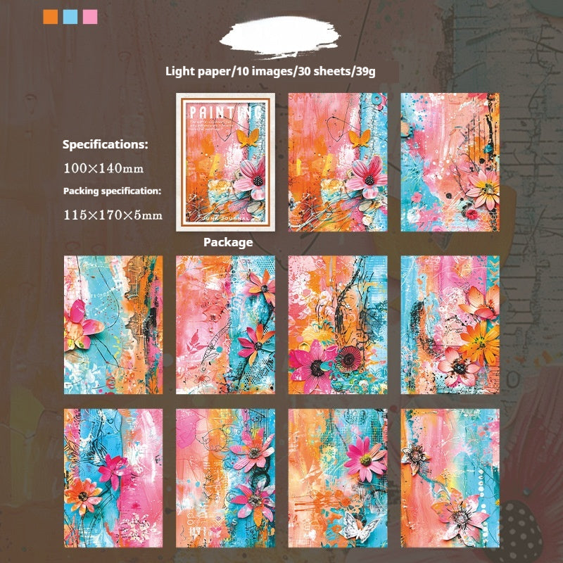 Journal paper packs (Painting series)