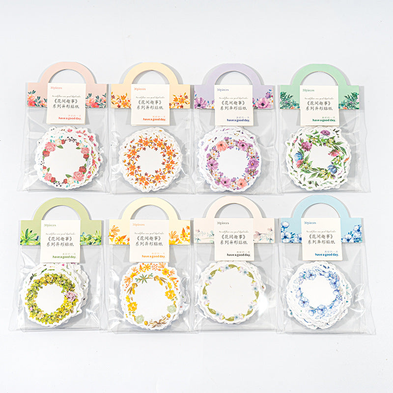 Journal sticker packs （wreath）