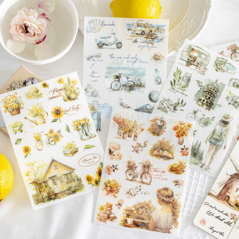 Journal Sticker Pack (Beautiful life) Transfer stickers