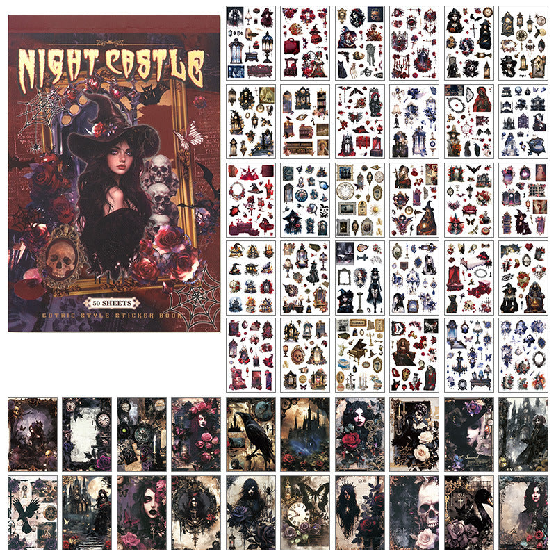 Journal sticker book (Dark Castle Series)