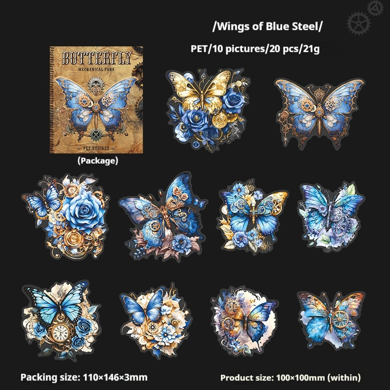 Journal sticker packs (butterfly)