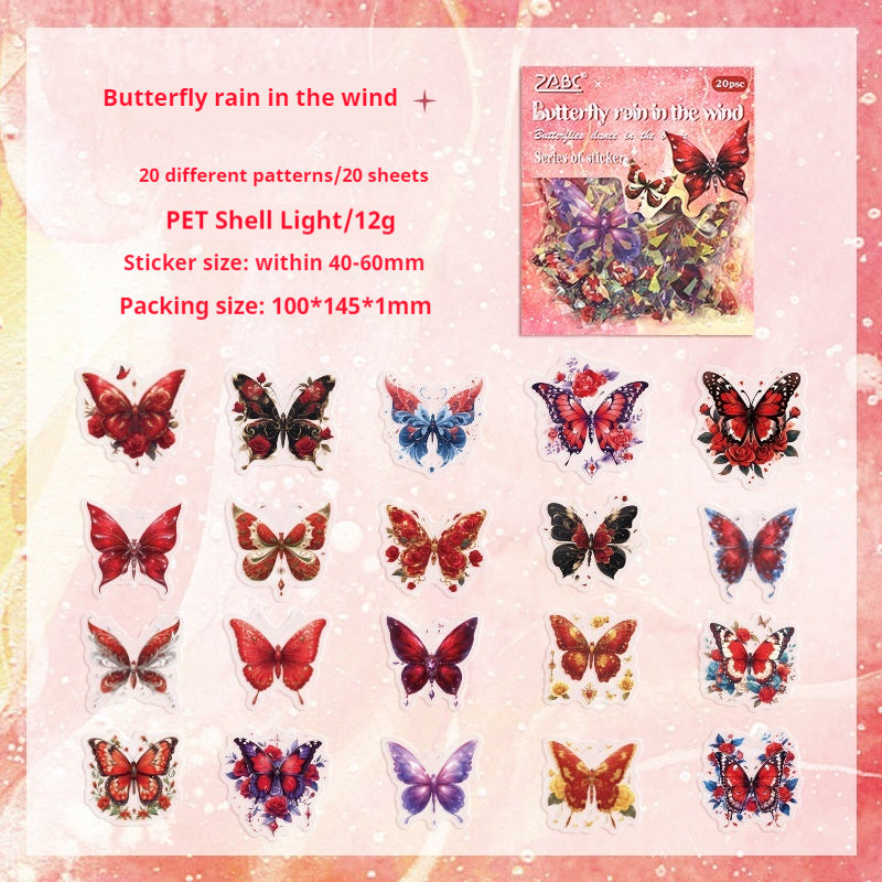 Journal sticker packs (Butterfly)