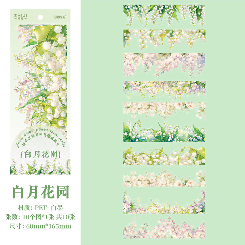 Journal sticker packs (flower)