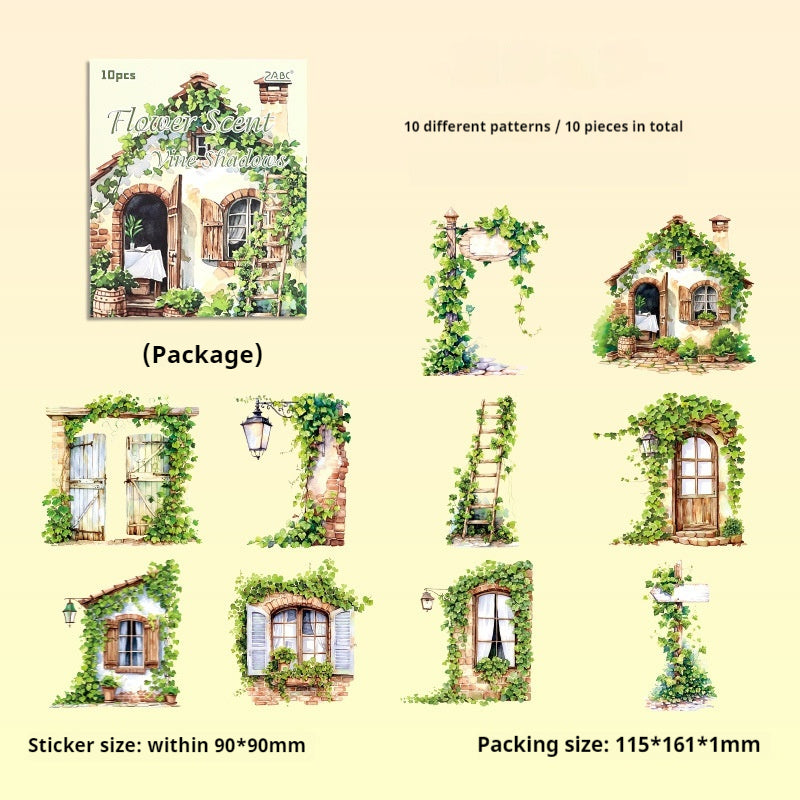 Journal sticker packs (garden)