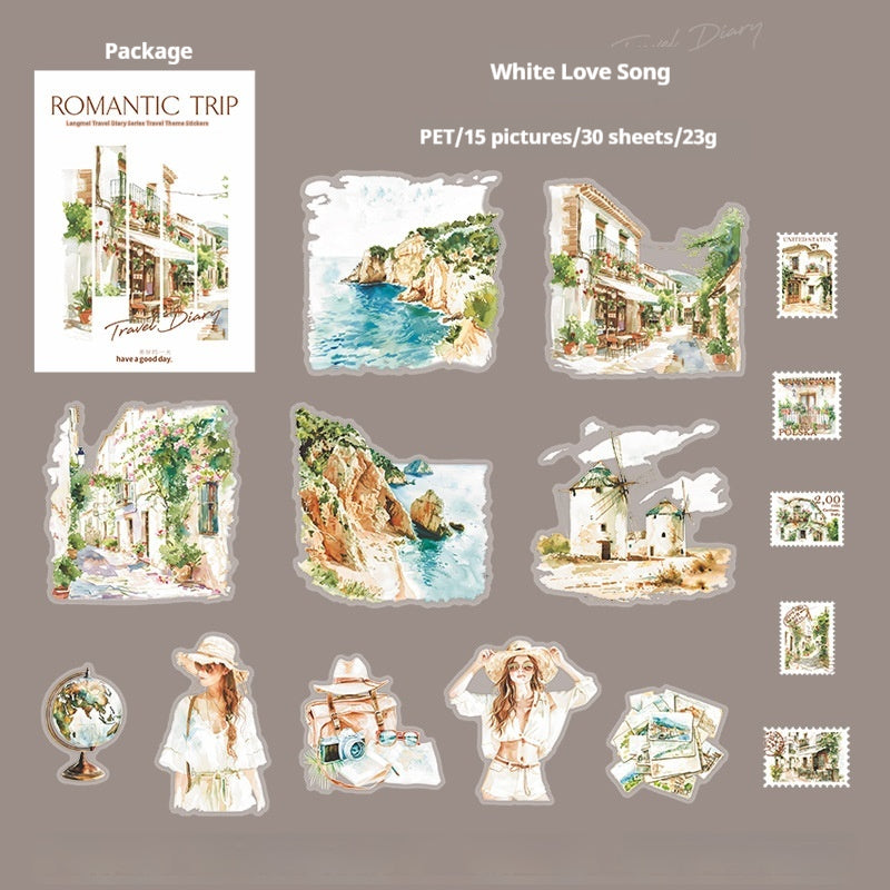 Journal Sticker Pack (Travel Theme)