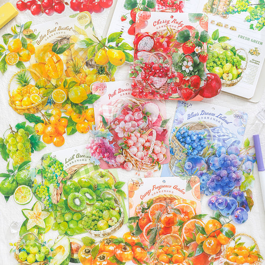 Journal sticker packs (Fruit)