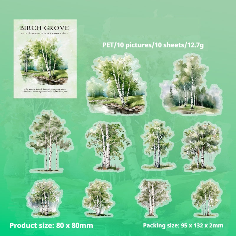 Journal sticker packs (Tree)