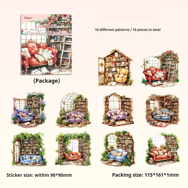 Journal sticker packs (garden)