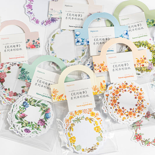 Journal sticker packs （wreath）