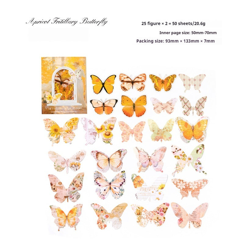 Journal sticker packs (butterfly)