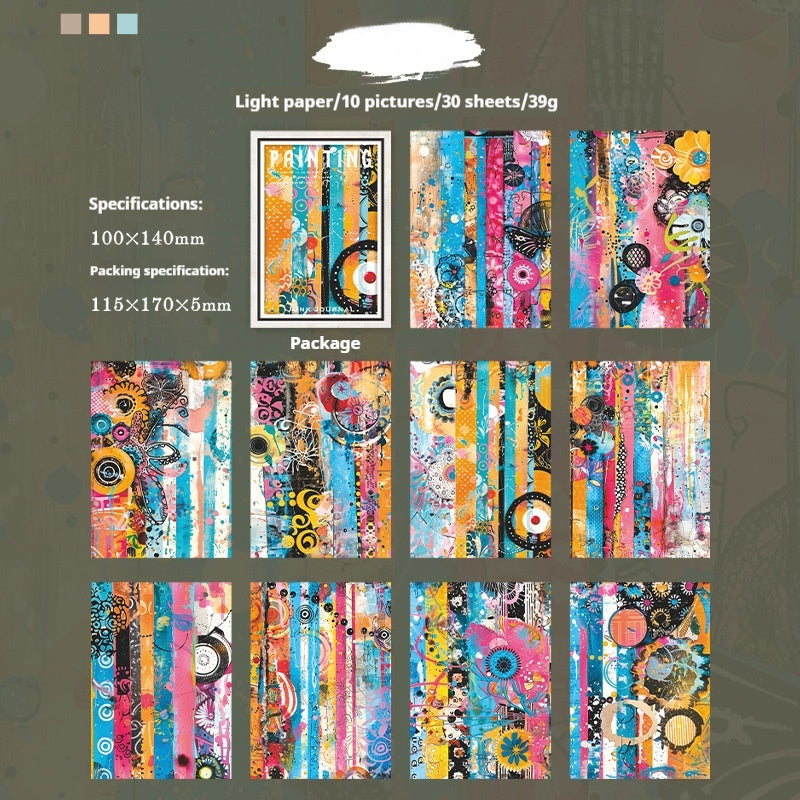 Journal paper packs (Painting series)