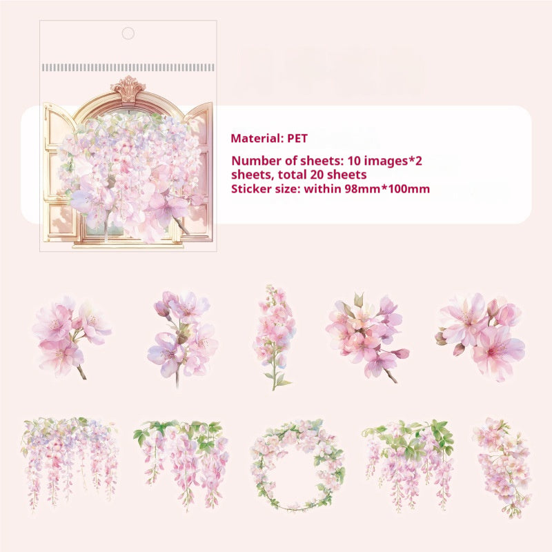 Journal sticker packs (flower)