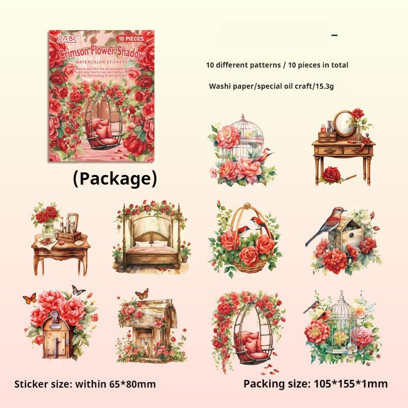 Journal sticker packs (flower)