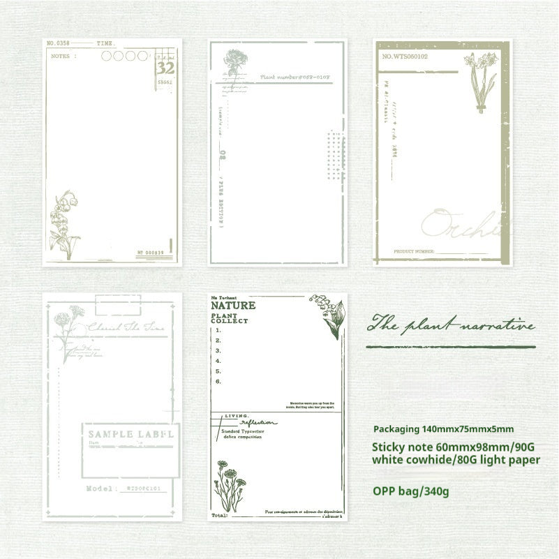 Journal sticker packs (note)