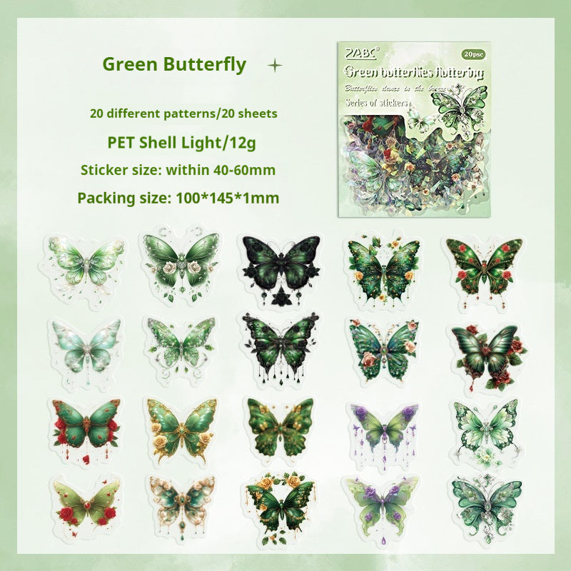 Journal sticker packs (Butterfly)