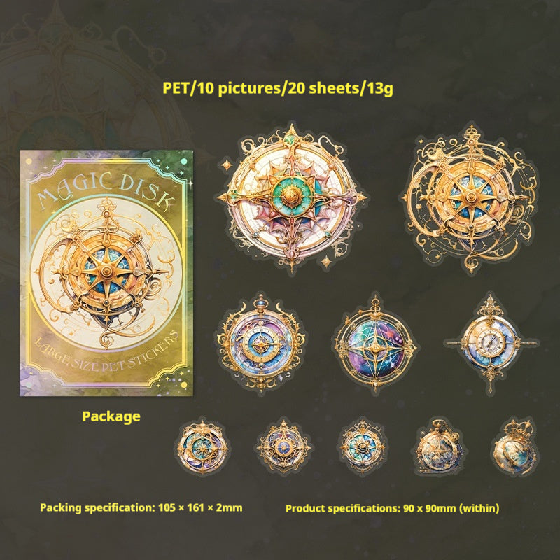 Journal sticker packs (magic astrolabe)