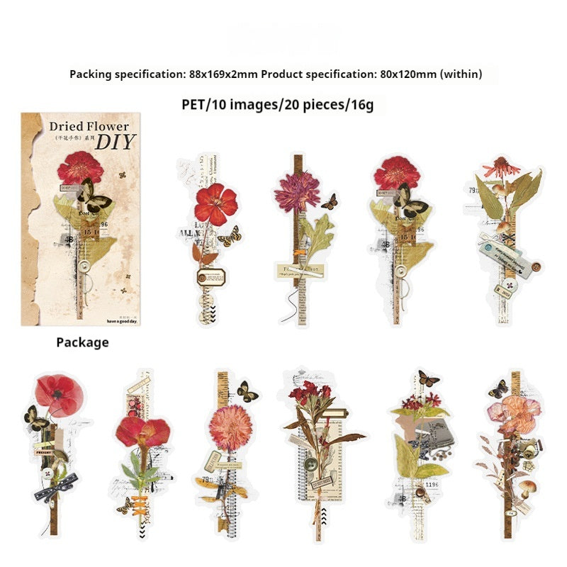 Journal sticker packs (flower)