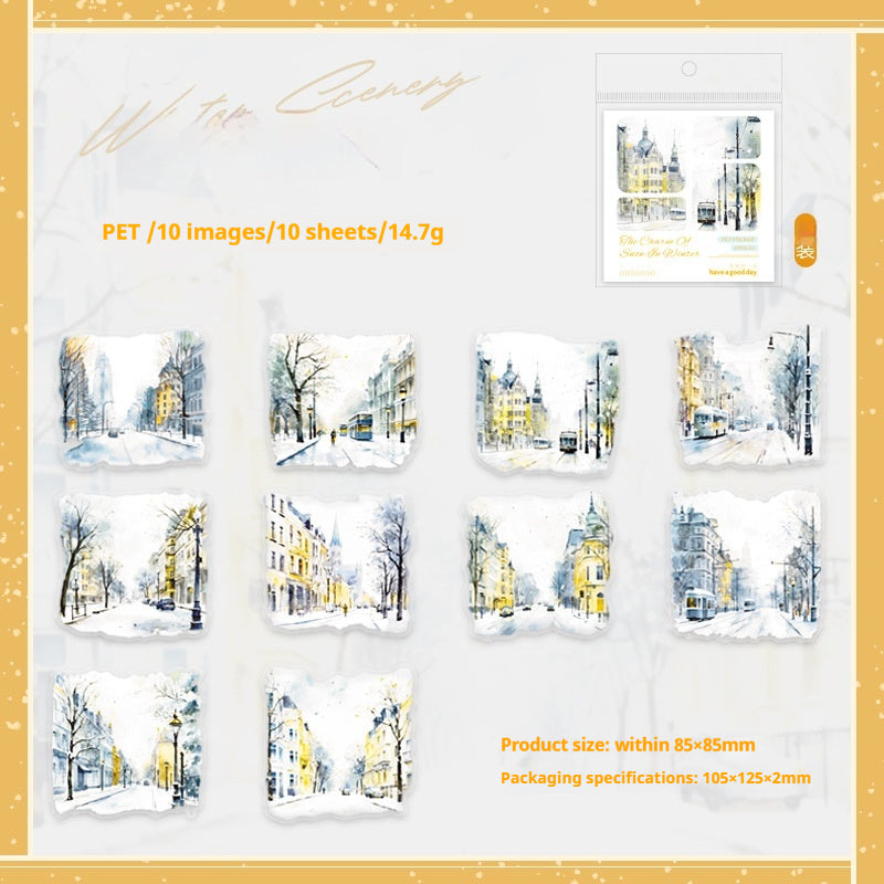 Journal sticker packs (Winter)